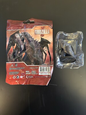 2014 GODZILLA NECA WIZKIDS FIGURE HEROCLIX LEGENDARY GODZILLA MINI FIGURE-image