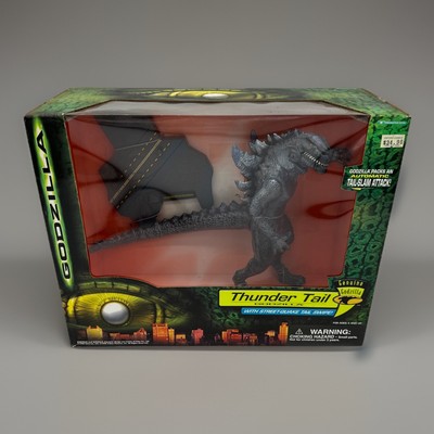 SEALED GODZILLA THUNDER TAIL FIGURE TRENDMASTERS TOHO 1998. Read Description.-image