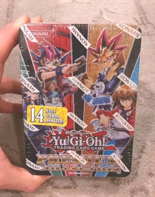 Yu-Gi-Oh! TCG 2012 Premium Collection Tin New Sealed Konami Shonen Jump Yugioh-image