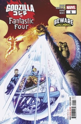 Godzilla VS Fantastic Four #1 CVR A Cover 3/26 Marvel Comics-image