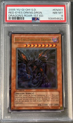 Red-Eyes Darkness Dragon SD1-EN001 Structure Deck: Dragon's Roar-1st Edition-image