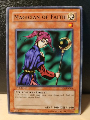 Magician of Faith SD6-EN005 Structure Deck: Spellcaster's Judgment 1st Edition-image