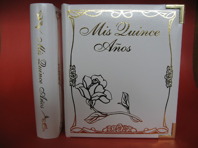 Mis Quince Anos Leather DVD Album - Double DVD Event Case - NEW-image