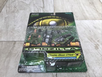 Vintage 1998 Trendmasters DOUBLE BLAST O'NEIL Godzilla Movie Doug Savant MOSC-image