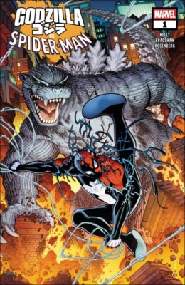GODZILLA VS. SPIDER-MAN #1 Nick Bradshaw 4/30/25 PRESALE-image