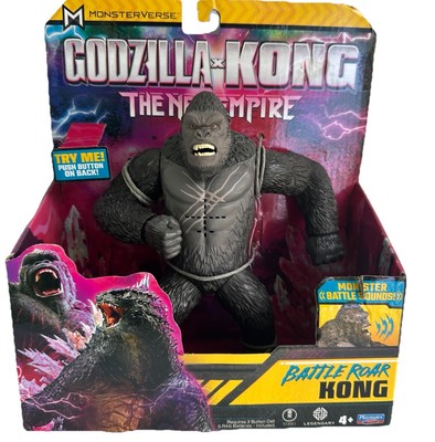 Godzilla x Kong 7 Inch Battle Roar Kong Action Figure Realistic Sound Effects-image