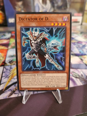 Dictator of D. SDWD-EN015 Structure Deck: Blue-Eyes White Destiny Yugioh Card -image