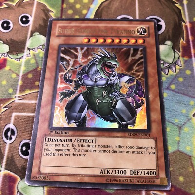 1x (P) Super Conductor Tyranno - SD09-EN001 - Ultra Rare - 1st Edition  YuGiOh-image