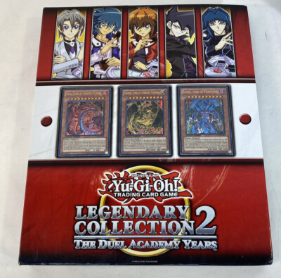 YUGIOH LEGENDARY COLLECTION 2 THE DUEL ACADEMY YEARS W/3 Cover Cards-image