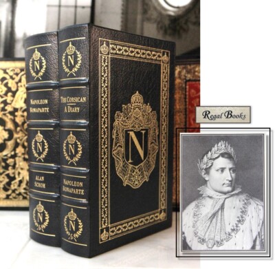 NAPOLEON BONAPARTE - THE CORSICAN A DIARY - Easton Press - Schom --image