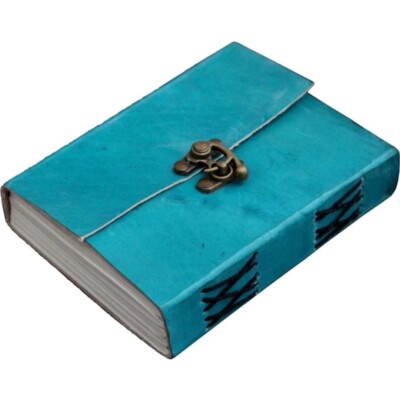 Vintage leather Bound Journal Antique Handmade Notebook/Diary/Sketchbook exotic-image