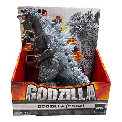 Godzilla Toho Series Godzilla (2004) Action Figure With Tail Playmates *New-image
