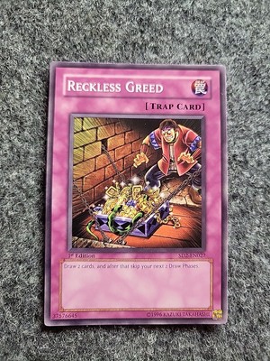 Reckless Greed SD2-EN027 Structure Deck: Zombie Madness 1st Edition-image