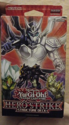 2015 YUGIOH [1st Edtion] HERO STRIKE STRUCTURE DECK FACTORY SEALED NEW-image