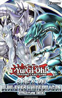 Saga of Blue-Eyes White Dragon Structure Deck | FACTORY SEALED!  SDBE-EN-image