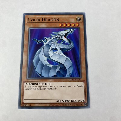 Yugioh Cyber Dragon Sdcs-en003 Cyber Strike Structure Deck Unlimited Common-image