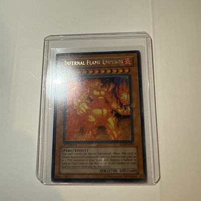 Infernal Flame Emperor SD3-EN001 Structure Deck: Blaze of Destruction 1st...-image