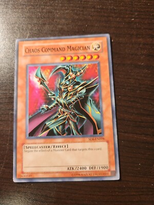 Yu-Gi-Oh! TCG Chaos Command Magician Structure Deck SD6-EN008 Unlimited NM y2-image
