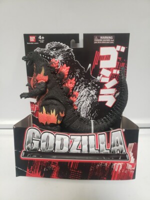 BANDAI TOYS CLASSIC BURNING GODZILLA 6 INCH VINYL ACTION FIGURE NEW-image