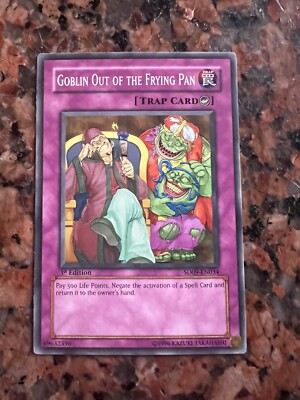 Yu-Gi-Oh! TCG Goblin Out of the Frying Pan Structure Deck SD09-EN034 1st Edition-image