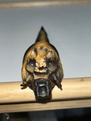 Vintage 1991 Bandai MOTHRA LARVA Kaiju Godzilla Movie Monster Toy 7