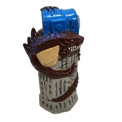 GODZILLA Monster Toy Flash Light 1998 Light Tower New York Manley Toy Quest VTG-image