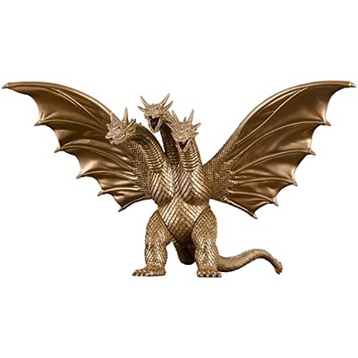 Bandai Movie Monster Series King Ghidorah 1991 Soft Vinyl Figure Length 33 cm-image