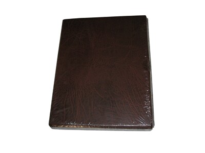 Lighthouse Brown Vario F Padded Leatherette 3 Ring Binder Album with Slipcase-image