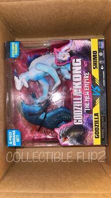 Godzilla X Kong: The New Empire Two Pack Figure Set. Godzilla Vs Shimo-image