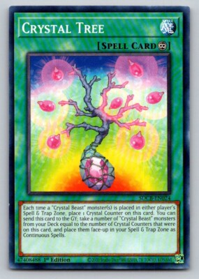 Crystal Tree SDCB-EN024 Structure Deck: Legend of the Crystal Beasts 1st Edition-image