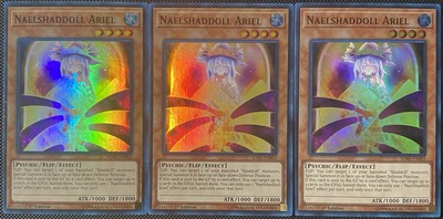 Naelshaddoll Ariel SDSH-EN003 Structure Deck: Shaddoll Showdown-1st Edition (x3)-image