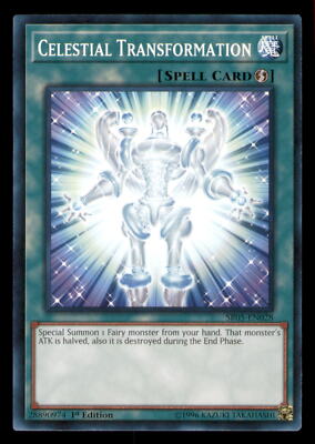 Yugioh Celestial Transformation #SR05-EN028 Structure Deck: Wave of Light LP-image