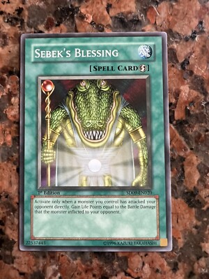Yu-Gi-Oh! TCG Sebek's Blessing Structure Deck SD09-EN020 1st Edition Common-image