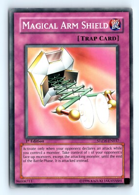 Yu-Gi-Oh Magical Arm Shield #SDZW-EN037 Structure Deck: Zombie World tcg LP-image