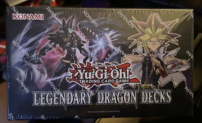 Yugioh Legendary Dragon Decks, KONAMI Factory Sealed-image