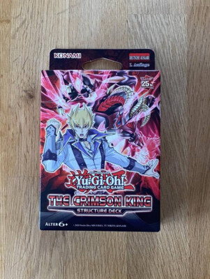 YuGiOh Structure Deck The Crimson King - New & Original Packaging - German-image