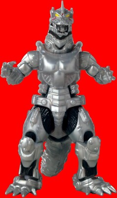 Bandai Godzilla Action Figure Mechagodzilla 2002 Height 150mm 5.90inch Toho 2024-image