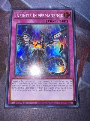 Infinite Impermanence SDCS-EN036 Structure Deck: Cyber Strike-1st Edition 1st Ed-image