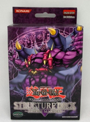 Yugioh Structure Deck 1st Edition F/S  - ZOMBIE MADNESS-image