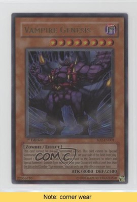 Vampire Genesis 1st Ed. YuGiOh Zombie Madness Structure Deck #SD2-EN001 0l37-image