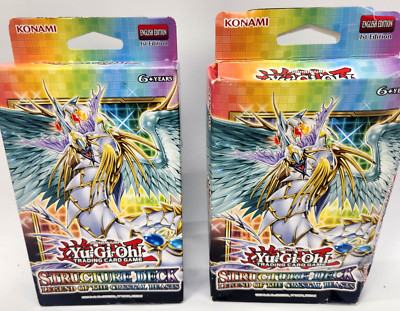 2 Pack YuGiOh STRUCTURE DECK: LEGEND OF CRYSTAL BEASTS, 92 CARDS! Sealed-image