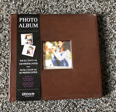 Pinnacle Photo Album (9 x  9) w/ Framed Front, Holds 120, 4