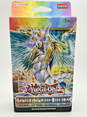 Yugioh! TCG - Legend of The Crystal Beasts Structure Deck, English, 1st Edition-image