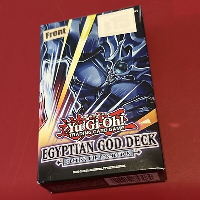 Egyptian God Deck Obelisk the Tormentor 1st Edition Yugioh Sealed English C1-image