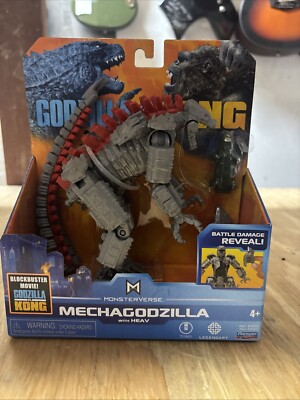 Battle Roar Mechagodzilla 7 in. Figure Monsterverse Playmates Now-image