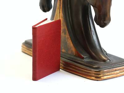 Larry Yerkes Hand-Bound Journal #32 Miniature Crimson Goatskin / 2023-image