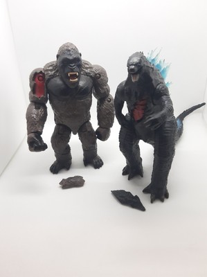 Playmates Godzilla vs Kong-Battle Axe & Heat Wave Figures Monsterverse TOHO 2020-image