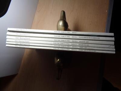 6 volume 2007 GRAY'S SPORTING JOURNAL magazine #1,2,3,4,6,7 hunting fishing-image