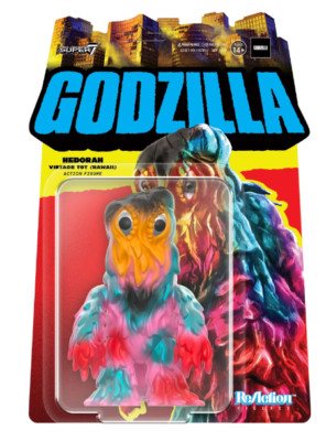 Hedorah Godzilla Vintage Toy Hawaii Toho ReAction Figure Super 7-image