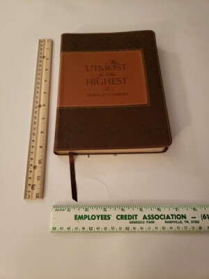 My Utmost for His Highest Devotional Journal - Imitation Leather Oswald Chambers-image